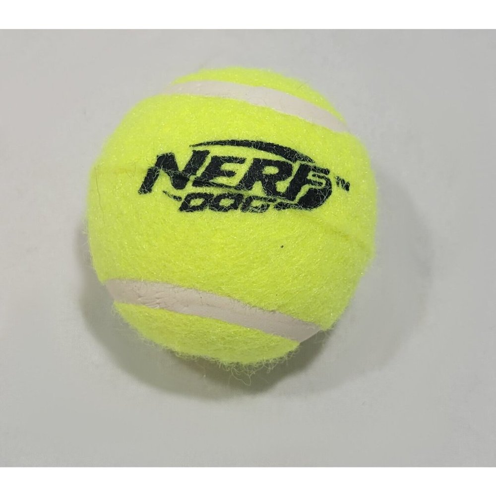 Nerf Dog Green Tennis Ball Dog Squeaky Toy (1-Piece)